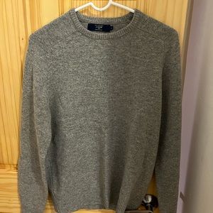 Men’s Grey J. Crew sweater size small